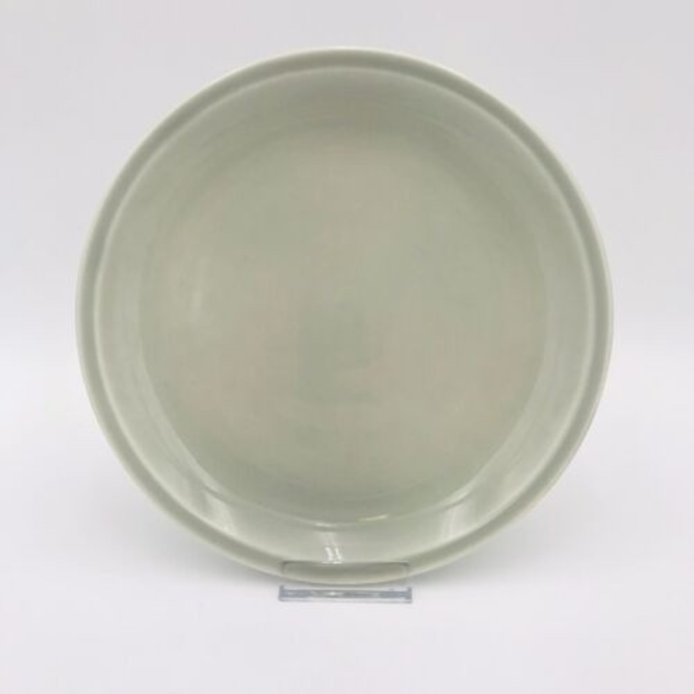 Paden City Pottery Dove Grey Salad Plate MCM Vintage USA Appalachian